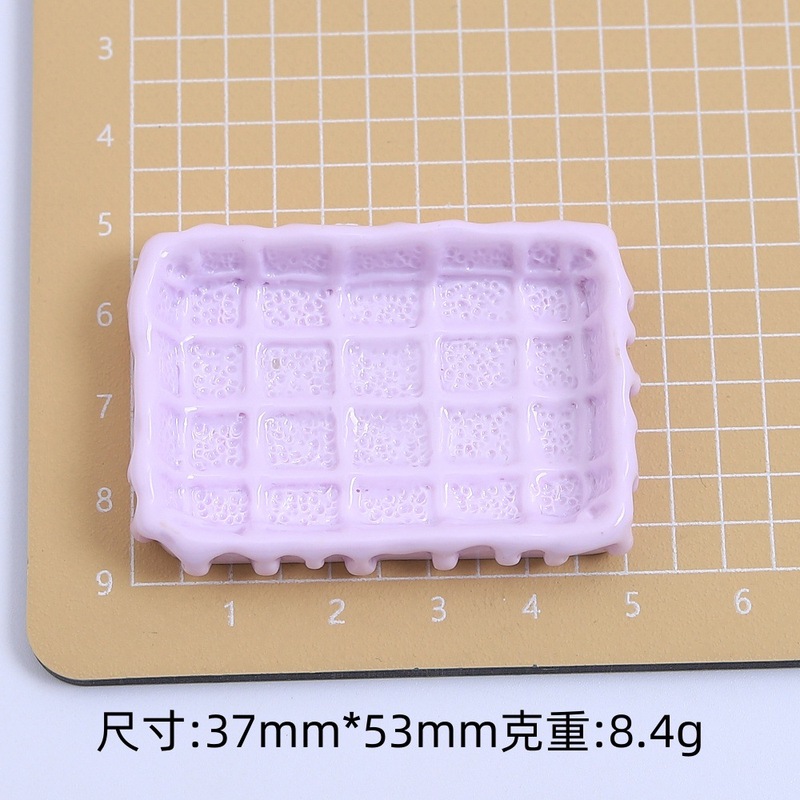 新款卡通饼干盘子食玩手工diy饰品配件奶油胶树脂小配件材料批发|undefined
