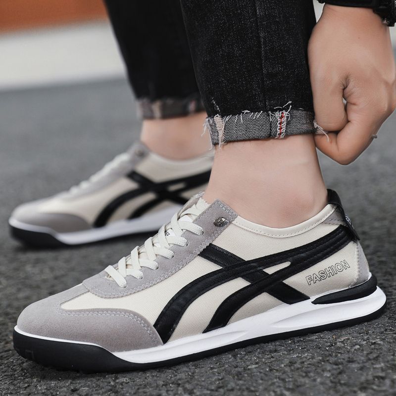 Zapatos de entrenamiento para hombres 2026 nuevos zapatos de lona transpirables, zapatos casuales suaves, zapatos deportivos de moda para hombres
