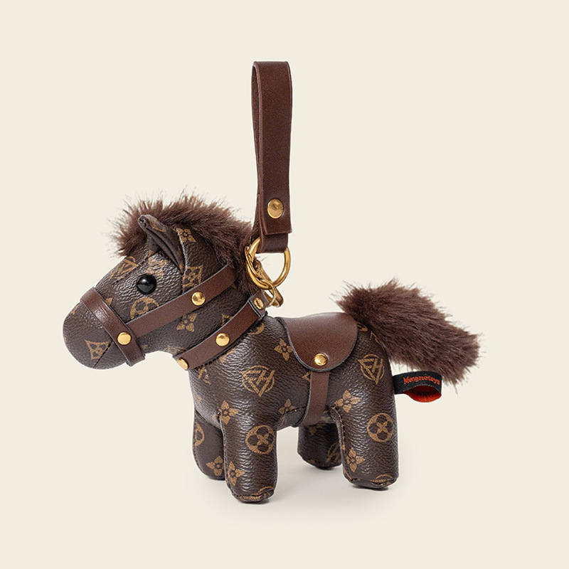 New Year Horse Plush Toy Pendant Doll Year of the Horse Mascot Zodiac Horse Pendant Company Annual Meeting Event Gift