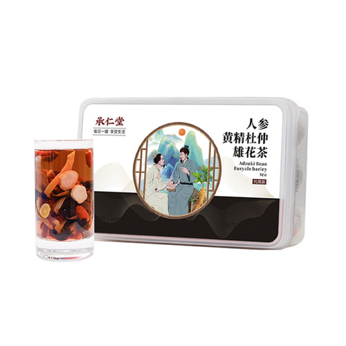Source manufacturer of ginseng, polygonatum, eucommia and male flower tea, maca, wolfberry, ten treasures, five treasures and eight treasures, tea cans and tea wholesale