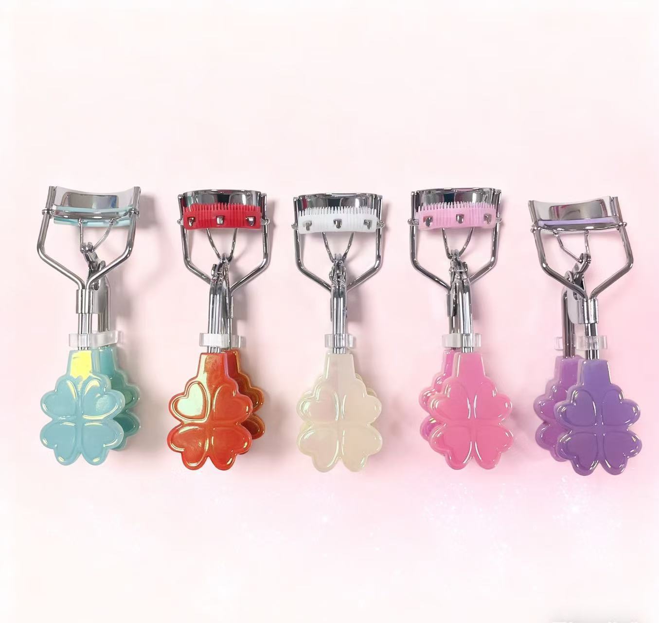 Ventas calientes de pestañas de color curl-over fijación sin clip de pestañas falsas herramientas de maquillaje transfronterizas portátiles