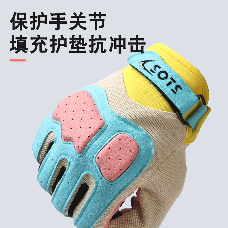 骑行手套摩托车手套夏季机车装备骑行手套男四季摩托手套春夏薄款|undefined