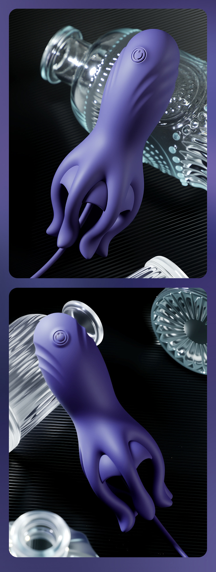 Tentacle Exercise Massager for Men, 10-Frequency Glans Trainer Vibrator, ABS — detail image 13