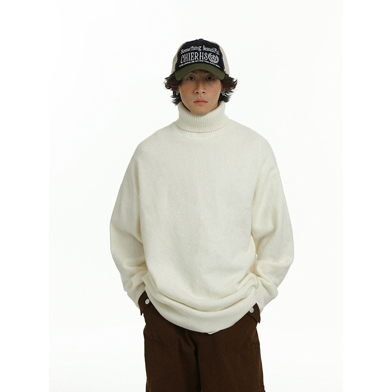 青少年学院风圆领套头毛衣男2026春装可机洗加厚宽松运动针织线衫，男装针织衫/毛衣，星座614