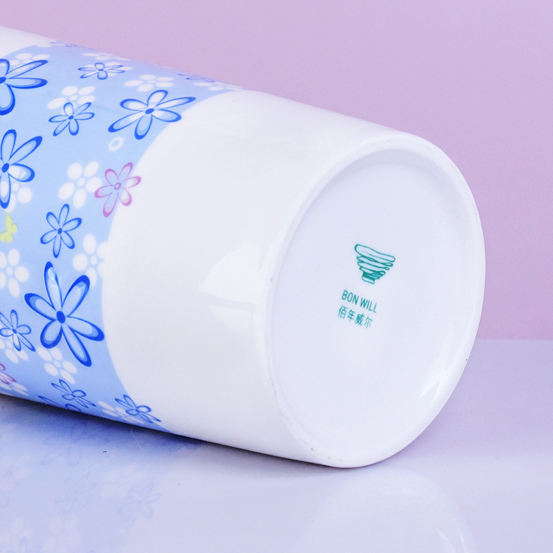 Taza grande de alta temperatura, taza de agua de cerámica de gran capacidad creativa para el hogar, taza de café con leche para el desayuno de avena europea