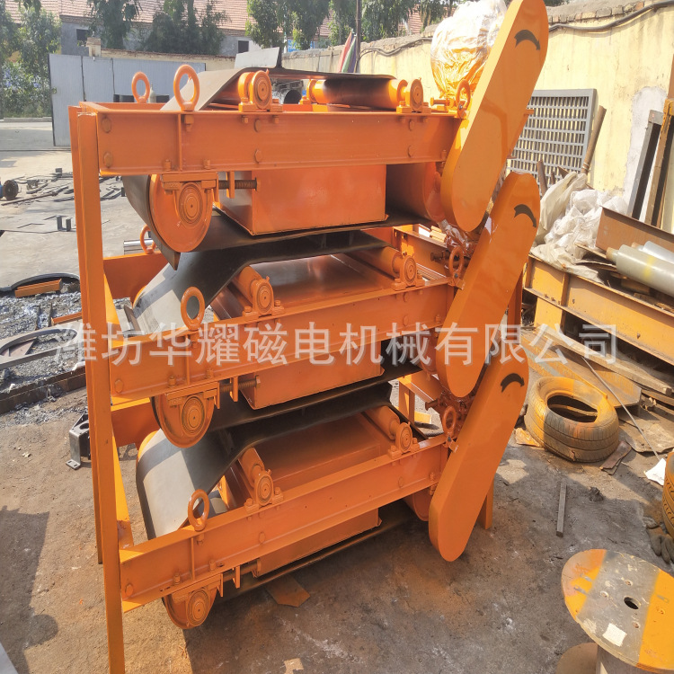 山东除铁器 永磁自卸式除铁器 强磁除铁器 潍坊华耀