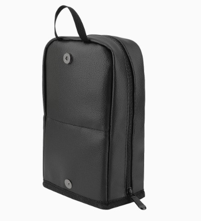 Nuevo bolso de cepillo de maquillaje transfronterizo de 14-40 agujeros bolsa de almacenamiento de gran capacidad bolsa de maquillaje plegable negra grande en stock