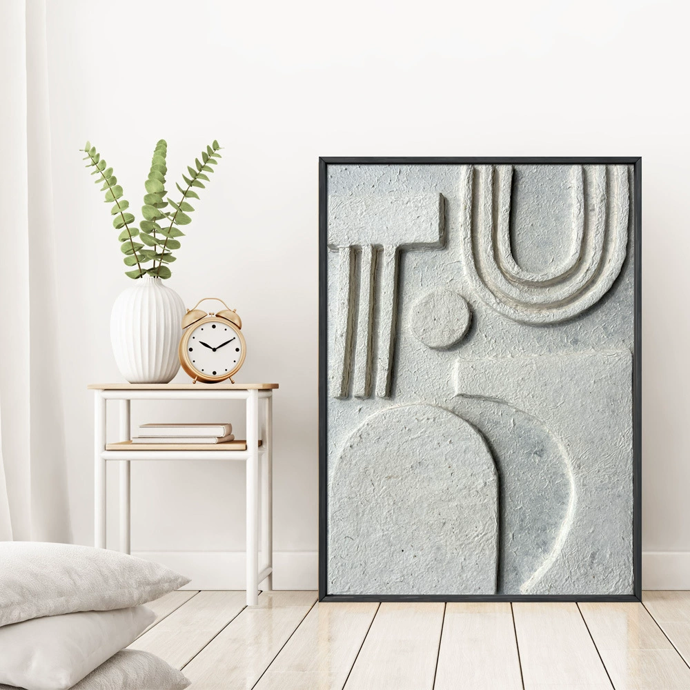Покупка Amazon декоративная painting wholesale бумажная живопись прихожая подвесная картина кросс-бордер Nordic стиль чистый ручной работы ротанг картина производитель