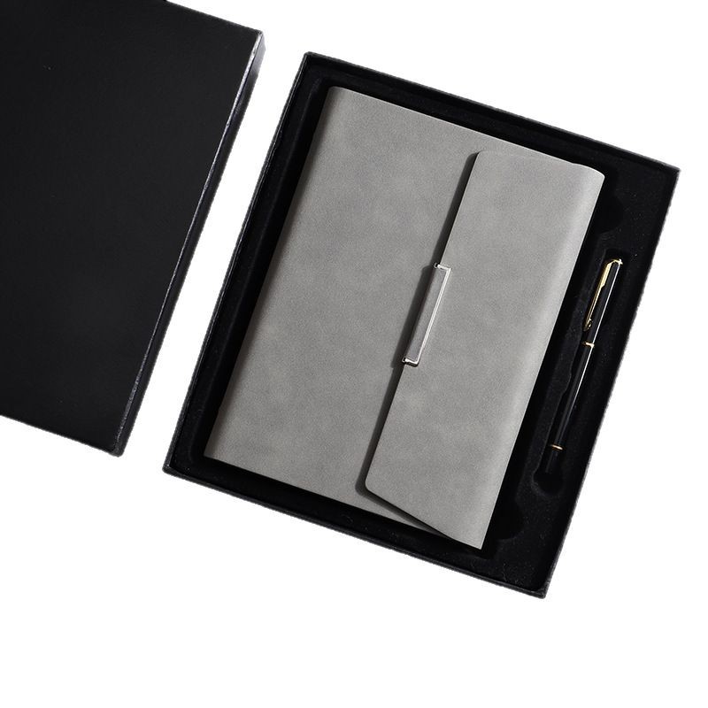 Cuaderno de folga cuaderno plegable a5 logotipo personalizado de alto valor de la cara cuaderno de mano cuaderno conjunto al por mayor