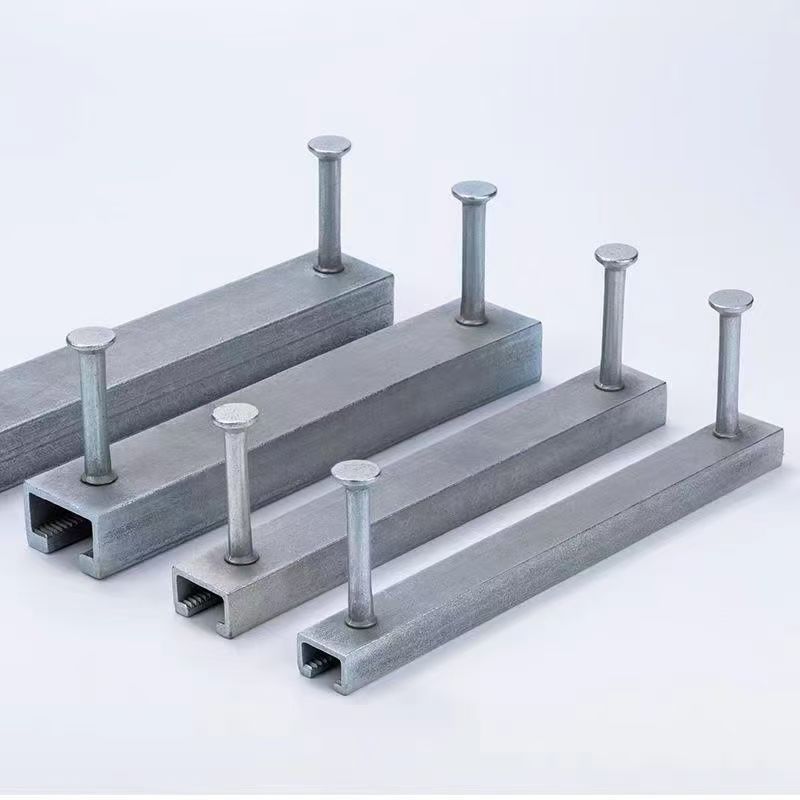 C型钢槽道 带齿热镀锌预埋槽道 5234地下管廊预埋件 厂家生产