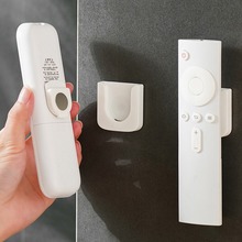 遥控器磁吸挂钩强力粘贴吸盘壁挂式电视空调遥控器收纳挂架免打孔