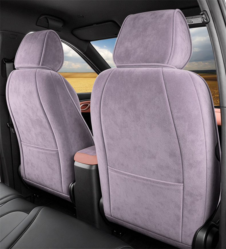 26 New Models of Byd Seagull Special Car Seat Covers, All-Season Universal Full-Cover Seat Cushions, Suede Breathable Seat Covers