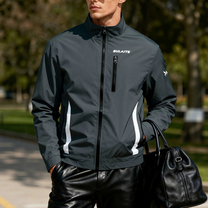 Cross-border Amazon bestseller: Spring and autumn double-sided stand-up collar casual jacket, flight jacket, men's Carhartt coat Cross-border Amazon bestseller: Spring and autumn double-sided stand-up collar casual jacket, flight jacket, men's Carhartt coat