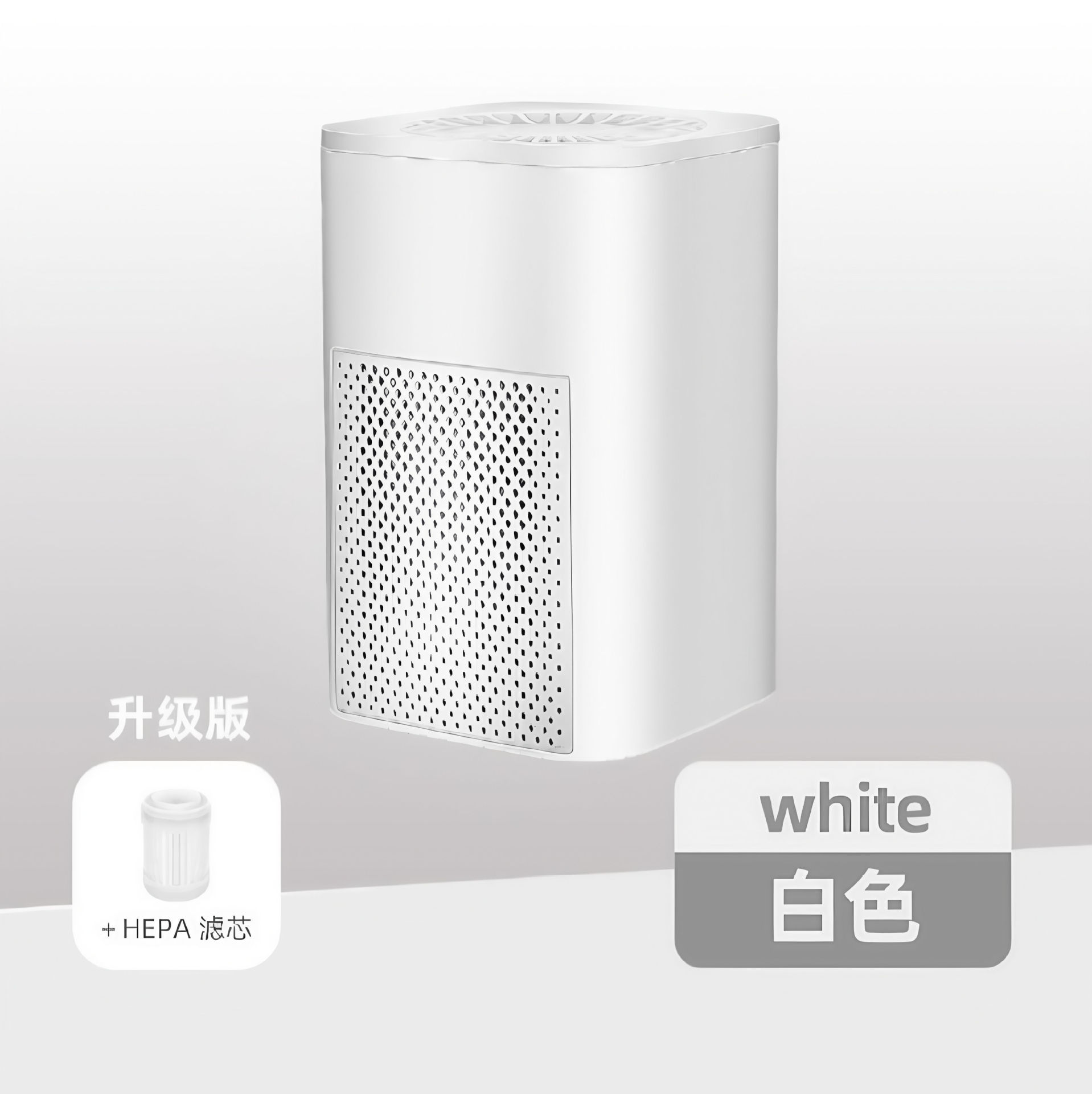 Filtro HEPA USB vehículo purificador de aire doméstico eliminación de formaldehído oficina dormitorio pequeño purificador de aire