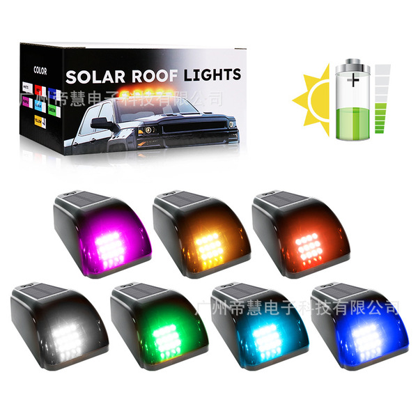 Ceiling light solar-powered