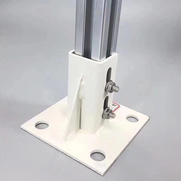 Industrial aluminum profile connector Sic -square fence supports the…