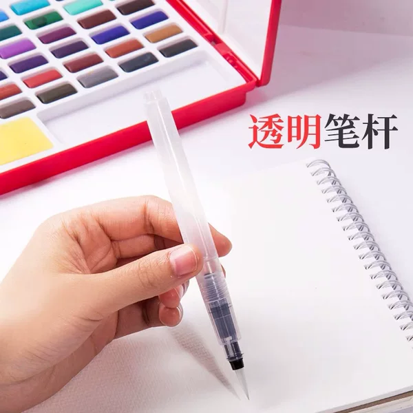 Faber-Jia tap water pen set soft head pen water soluble color lead solid watercolor paint brush beginner water storage pen