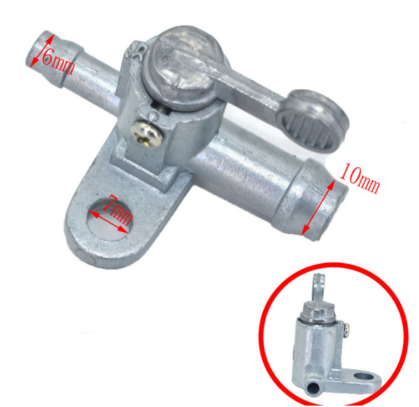 Accesorios de modificación de motocicleta interruptor scooter interruptor de aceite interruptor de tanque de combustible interruptor de circuito de aceite olla de aceite interruptor de Tanque de combustible auxiliar