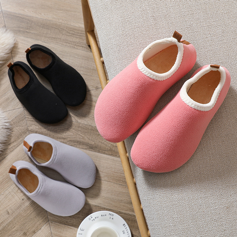 Autumn and winter velvet padded floor shoes for men and women adult non-slip indoor home socks floor socks Moon shoes early education socks Autumn and winter velvet padded floor shoes for men and women adult non-slip indoor home socks floor socks Moon shoes early education socks