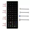 Colored straight rods, 60 pieces packed 1.5/2.0/2.5/3.0