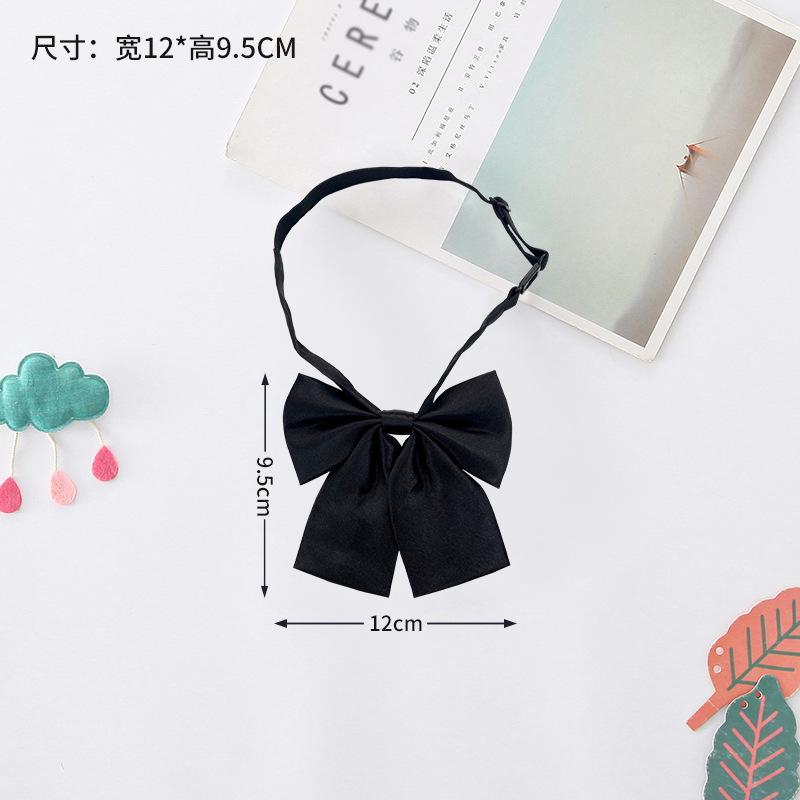 Pajarita para niños Corbata para niños coreanos Pajarita para bebés de color rojo vino de moda