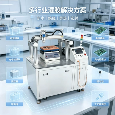 Yapışqan paylayıcı adapterlər dispensing machine, dual-component epoxy resin