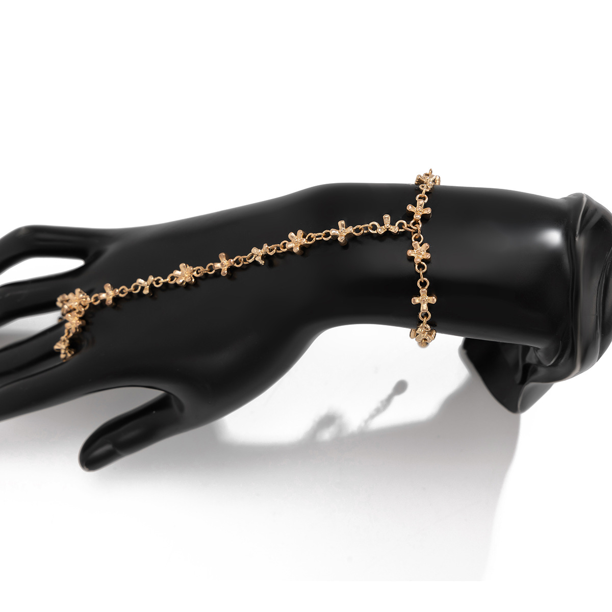 28g Weight Alloy Pendant Material Y-Necklace Classification Alloy Chain Material Tennis Chain Chain Type 1 Piece Quantity Holiday, Travel, Daily Occasion Alloy Material Cross Pattern All Seasons Season Women's Gender Plating Design Elegant Style Elegant Cross Alloy Tennis Chain Y-necklaces Wholesale 20