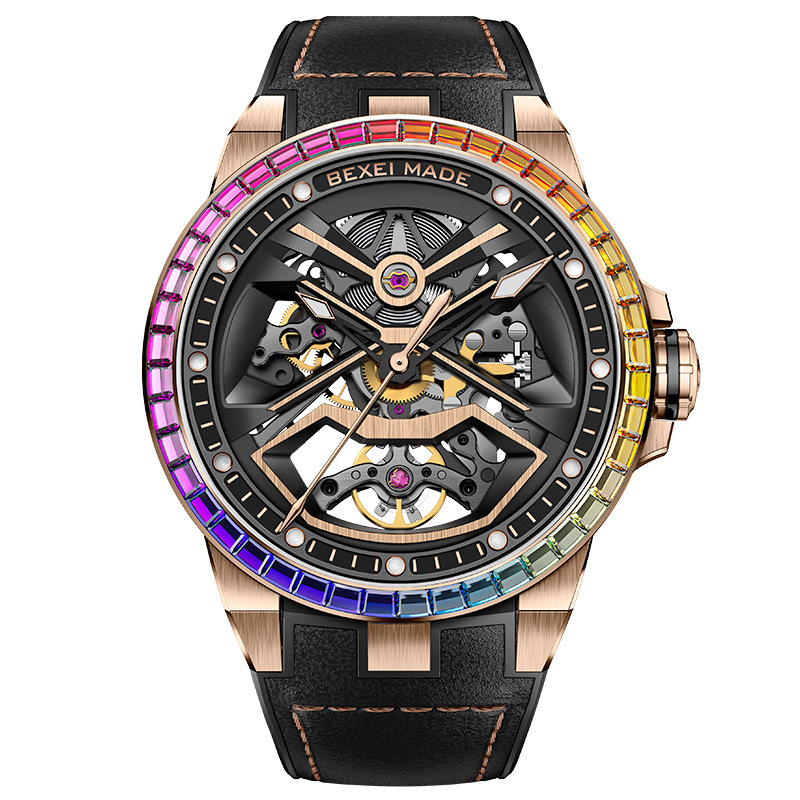 Bexei X Wandering Earth Collaboration Official Watch Men's Mechanical Watch Waterproof Luminous Birthday Gift for Boyfriend