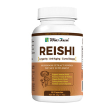 Reishi Powerful Mushroom Extract Capsules Anti-Aging