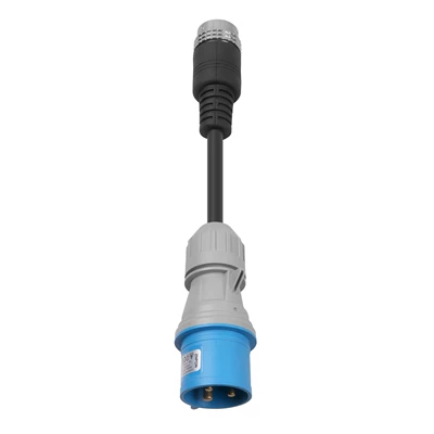 Factory direct new energy electric vehicle intelligent identification European standard charging gun adapter CEE 32A