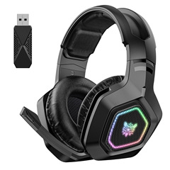 クロスボーダー新品オニクマB100ワイヤレスイヤホンヘッドセットbluetooth 2.4GイヤホンRGB発光
