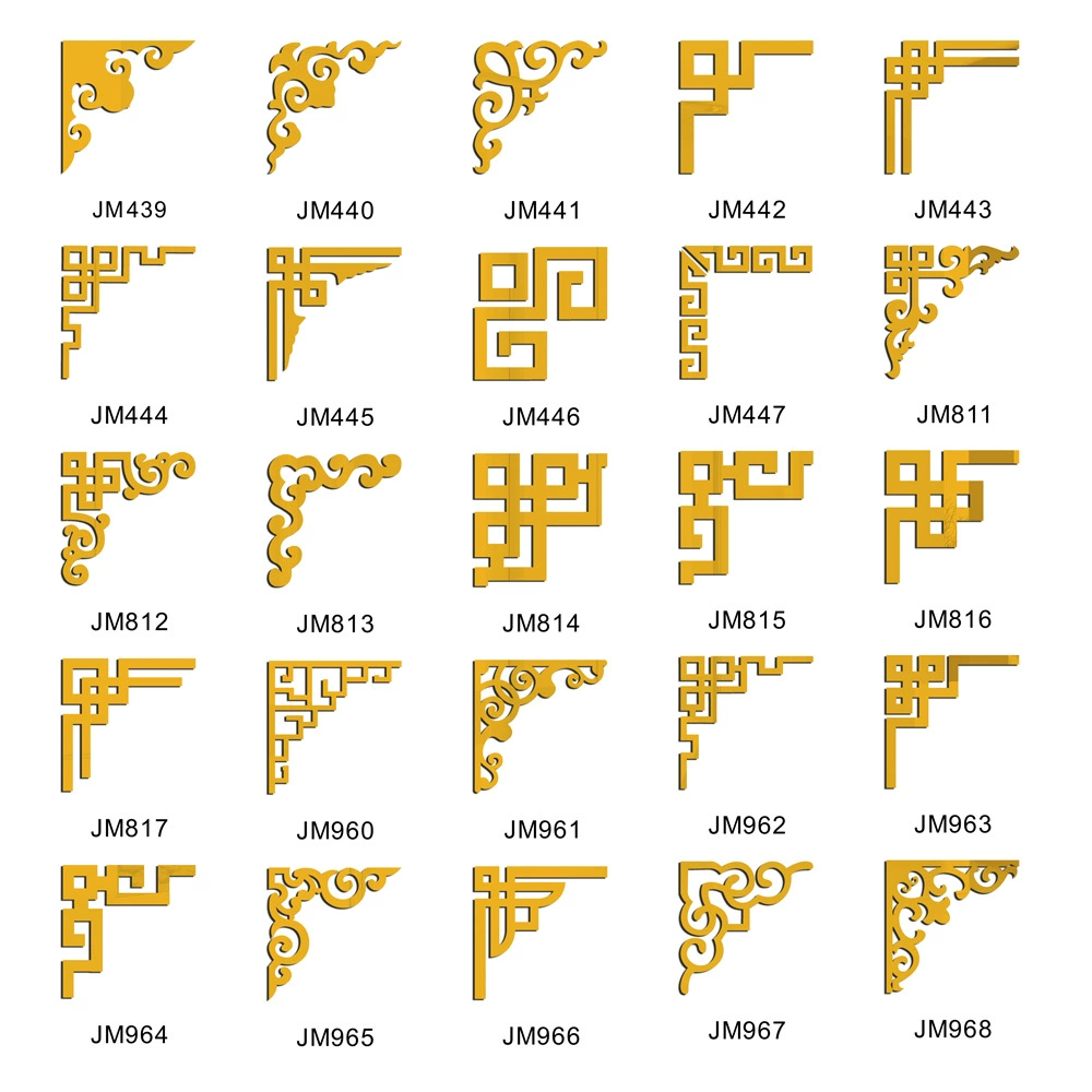Стерео акриловый угловой цветок Зеркальная Наклейка настенный шкаф диагональная угловая наклейка гостиная фон украшение стены линия талии зеркало настенная наклейка