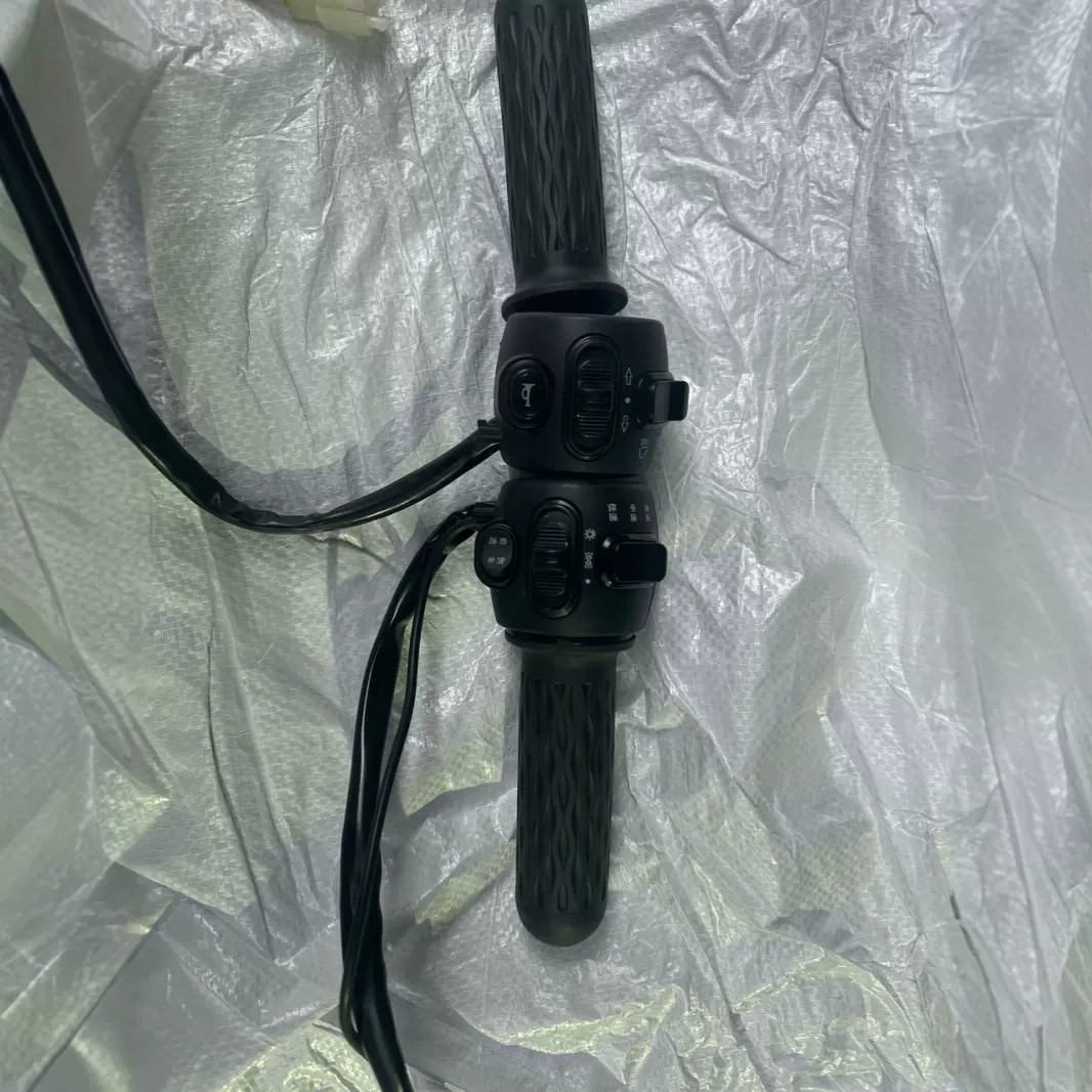 电动车连体组合把座电摩转把总成一体开关小龟王升级碟刹鼓刹专用