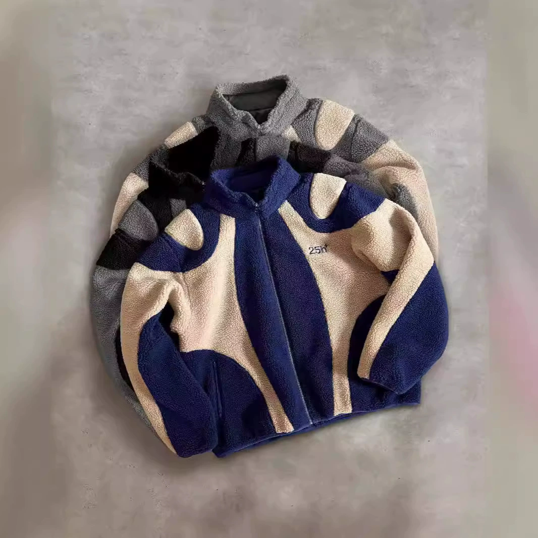 Y2K Европа и США новые контрастные лацканы для мужчин и женщин