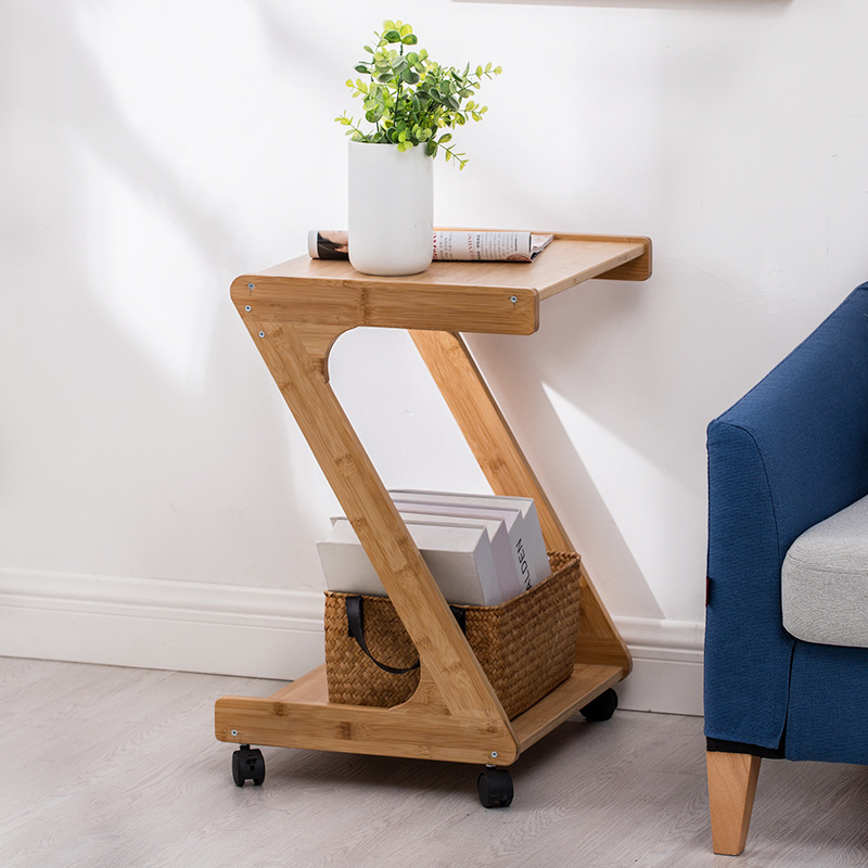 Side Table movable bay window small narrow coffee table with wheels side cabinet corner table storage sofa side table bedside table Side Table movable bay window small narrow coffee table with wheels side cabinet corner table storage sofa side table bedside table
