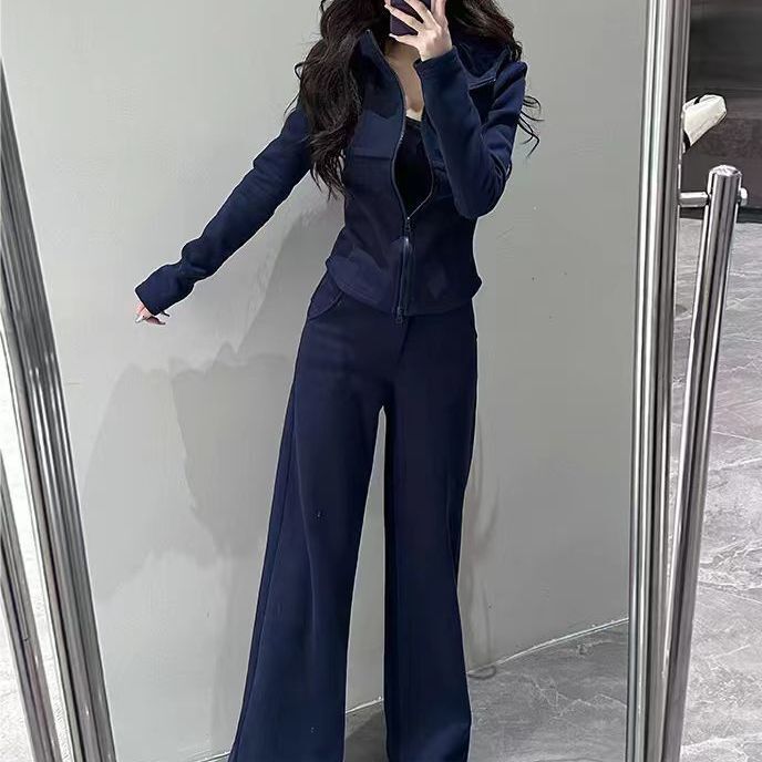 2025春季休闲减龄运动装套装女小个子洋气早春出游衣服高级感女装|undefined