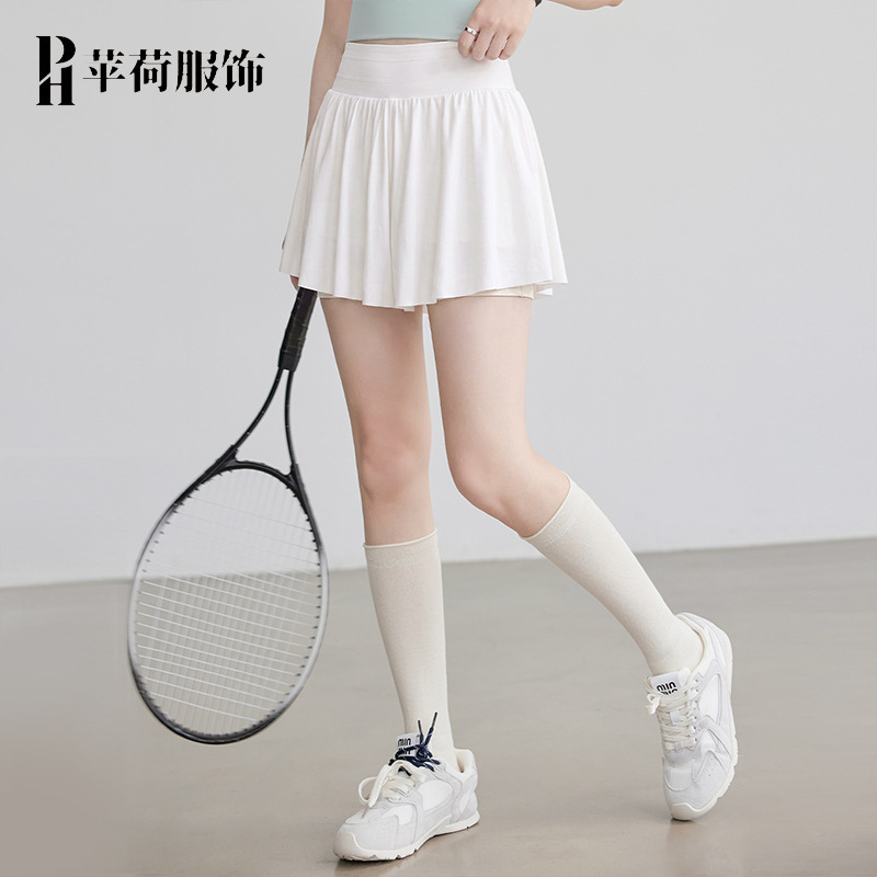 New summer shorts, summer Pilates fitness anti-exposure tennis shorts, outdoor training sports three-point shorts for women