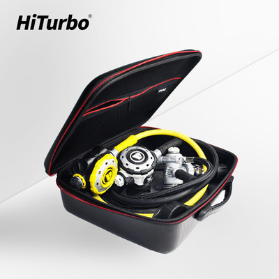 HiTurbo潜水调节器装备包保护盒双层海绵保护防碰防撞手提便携|ms