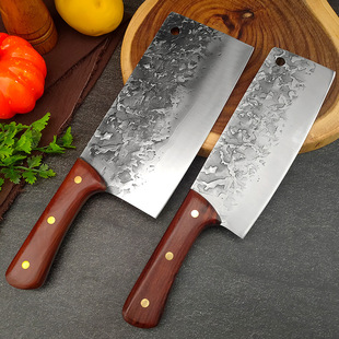 Forging household commercial kitchen knife stainless steel cutting knife cutting knife cutting knife cutting dual-purpose knife chef bone cutting knife