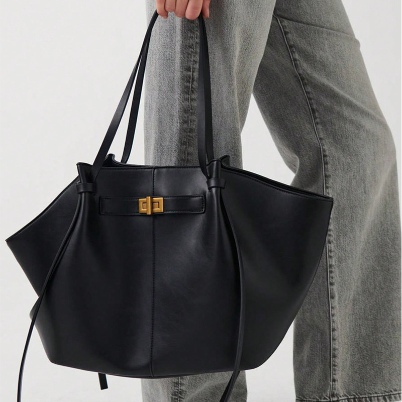 Retro Large-Capacity Wing Bag 2026 New Model Women's Shoulder Bag Underarm Bag Textured Commuter College Student Handbag