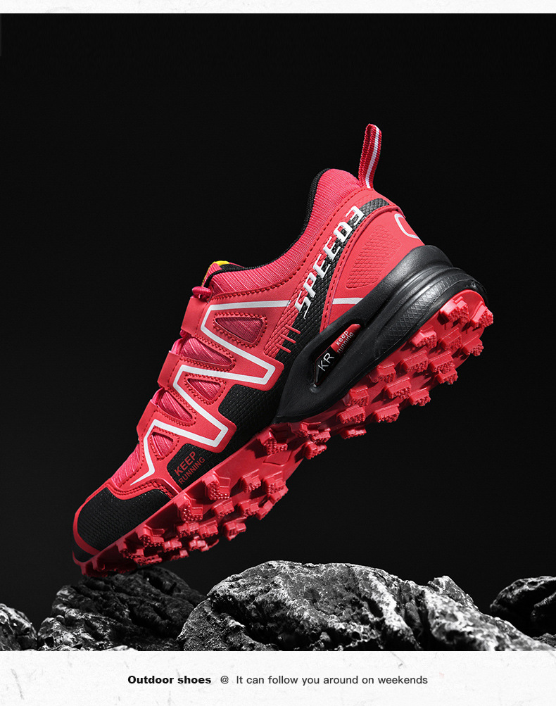 Scarpe sportive casual da uomo e invernali da uomo, da viaggio, traspiranti, Solomon, per escursioni all'aria aperta, king size_voghion.com