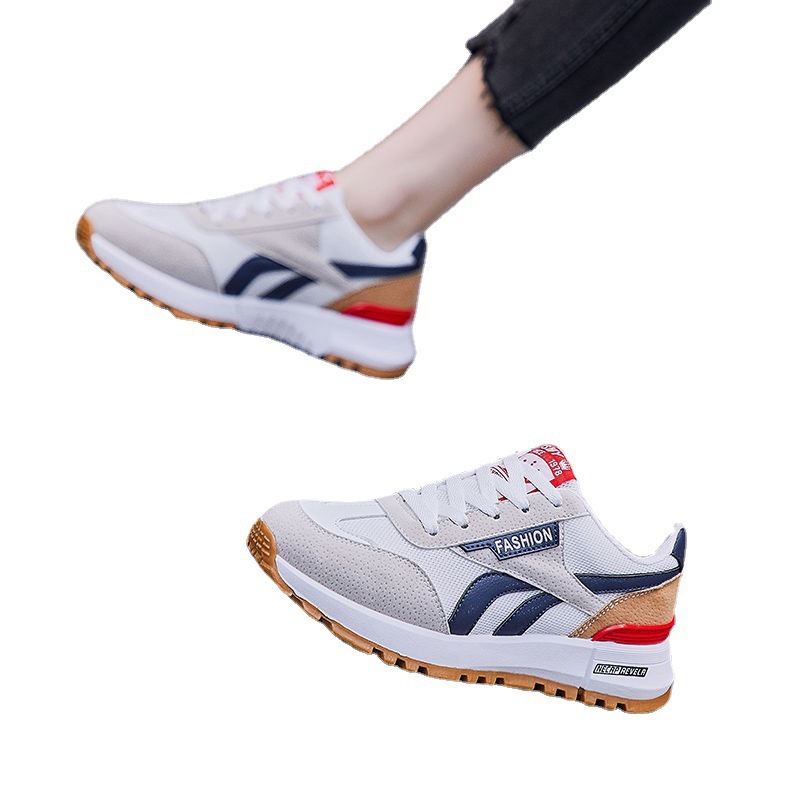 Nuevos zapatos de pareja coreanos de estilo gay, zapatos de malla Gump, zapatos de moda para hombres, zapatos de mujer, zapatos de waffle, zapatos casuales transpirables image 6