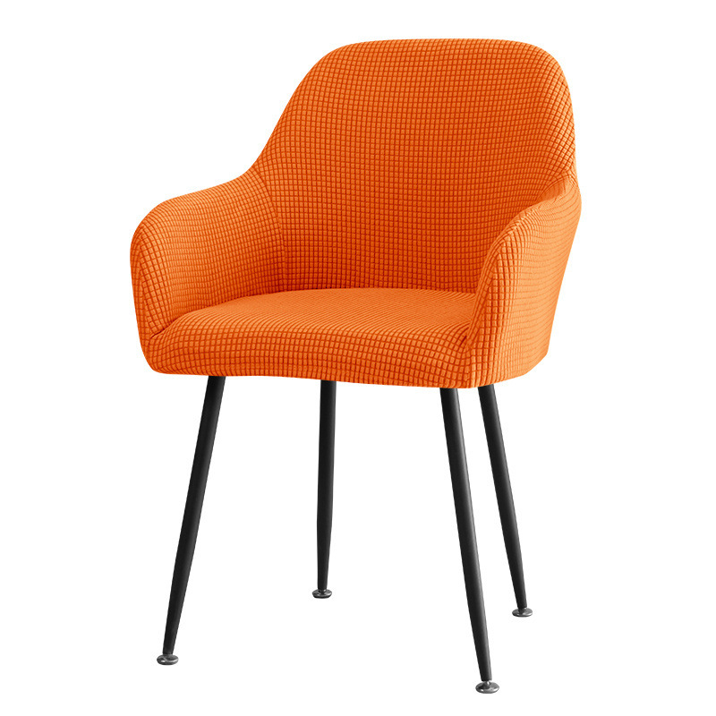cubierta de sillón gruesa de granos de maíz cubierta de silla de oficina giratoria cubierta de silla de comedor de hotel casero cubierta de silla de banquete sensación de alto nivel