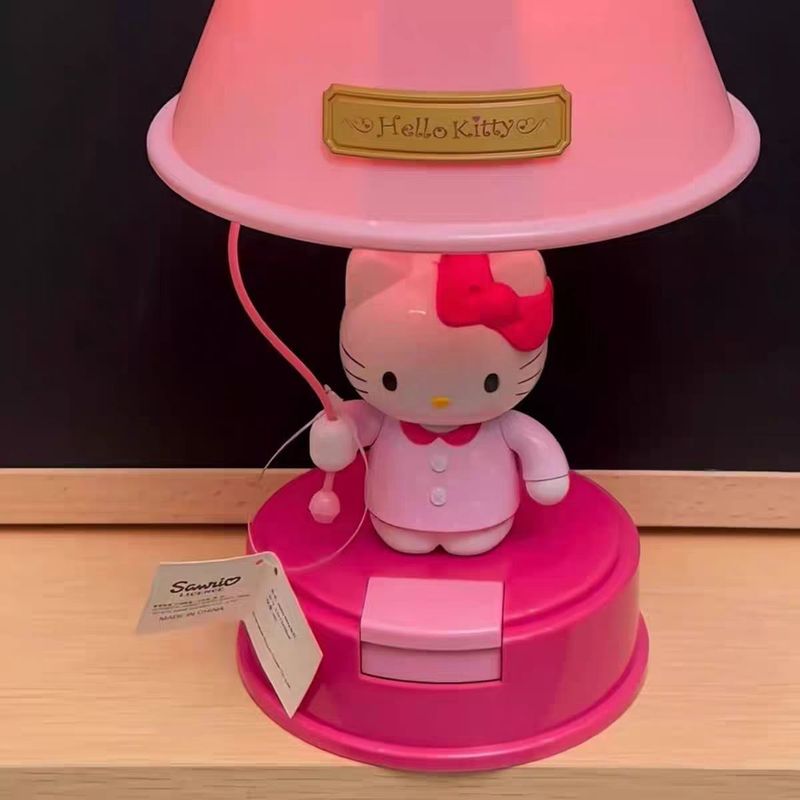 HelloKitty小夜灯可爱卡通床头按压儿童卧室氛围灯创意儿童节礼物|undefined