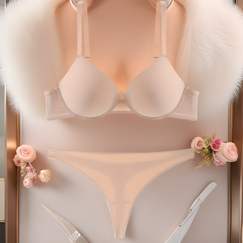 ブラスのフランス式の無痕下着の女性は厚いです。|undefined