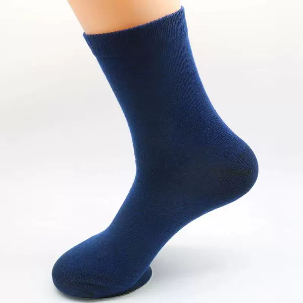 Navy blue 10 nude socks