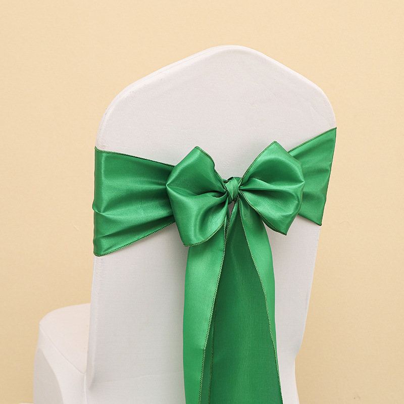Rope de cuerda, respaldo de silla, lazo de flor, respaldo de silla, decoración de boda, banquete de boda, cinta de hotel, decoración de boda, funda de silla