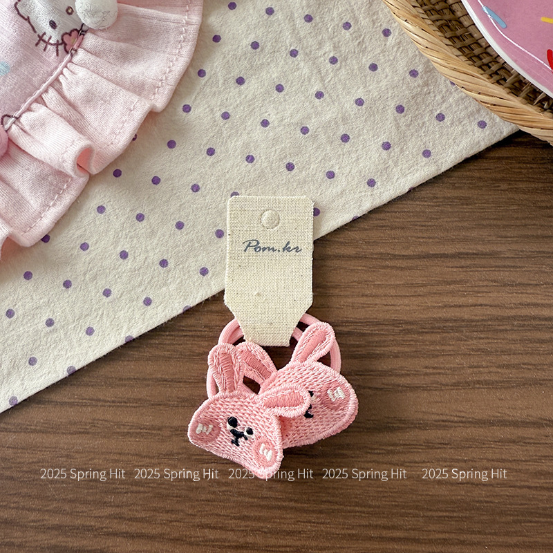 【8】Pink rabbit hair circle