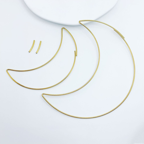 DIY jewelry accessories 1.5mm wire diameter metal charm loop irregular loop handmade open circle wholesale