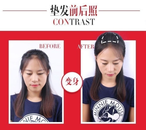 Wig pad, hair shaping roller, essential for flight attendant hair styling, fluffy hair, hair pad wig substitute